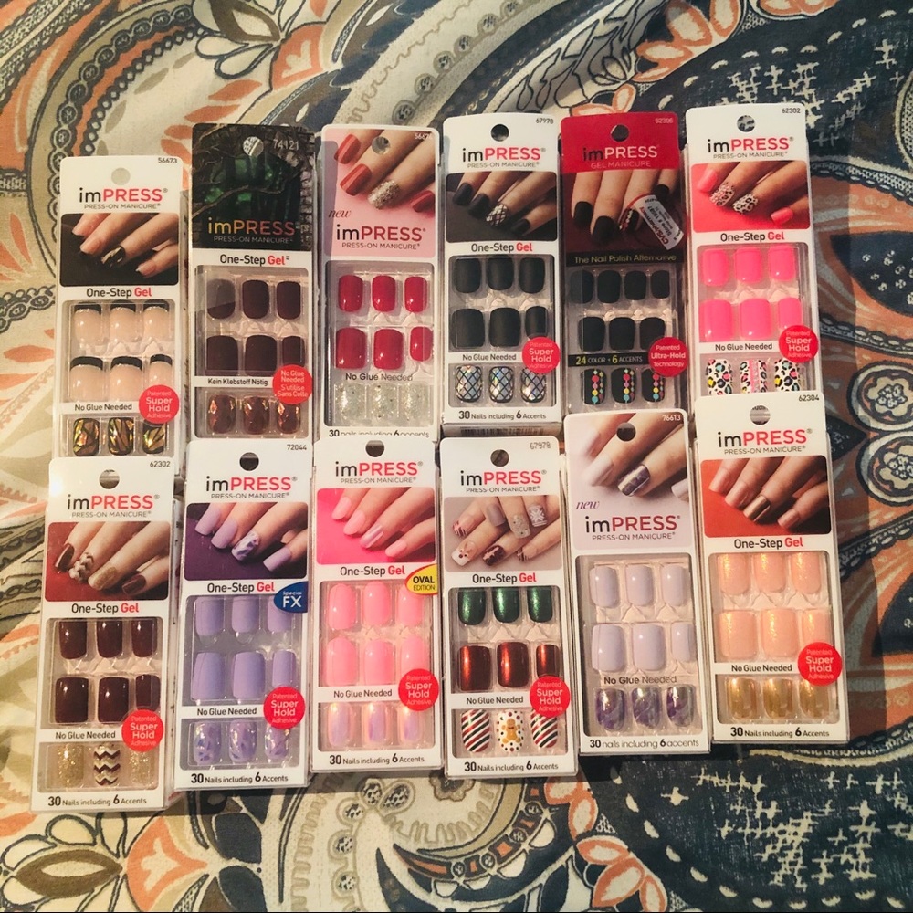 Kiss 💋 Impress Nails 💅🏼 Lot